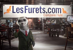 Une publicit du site lesfurets.com